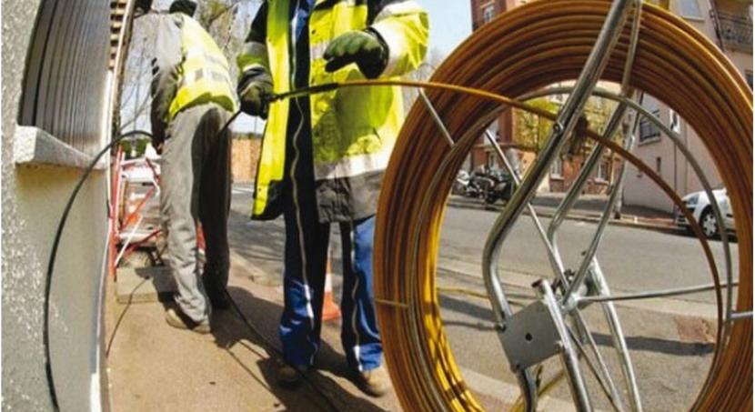 Réseaux filaires, Fibre optique