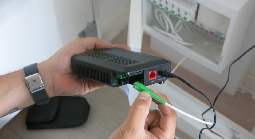Réseaux filaires, Fibre optique
